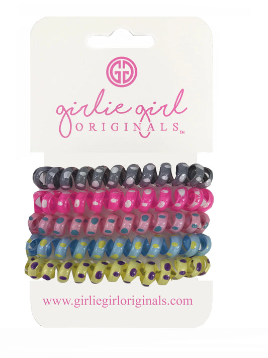 Telephone Cord Hair Ties