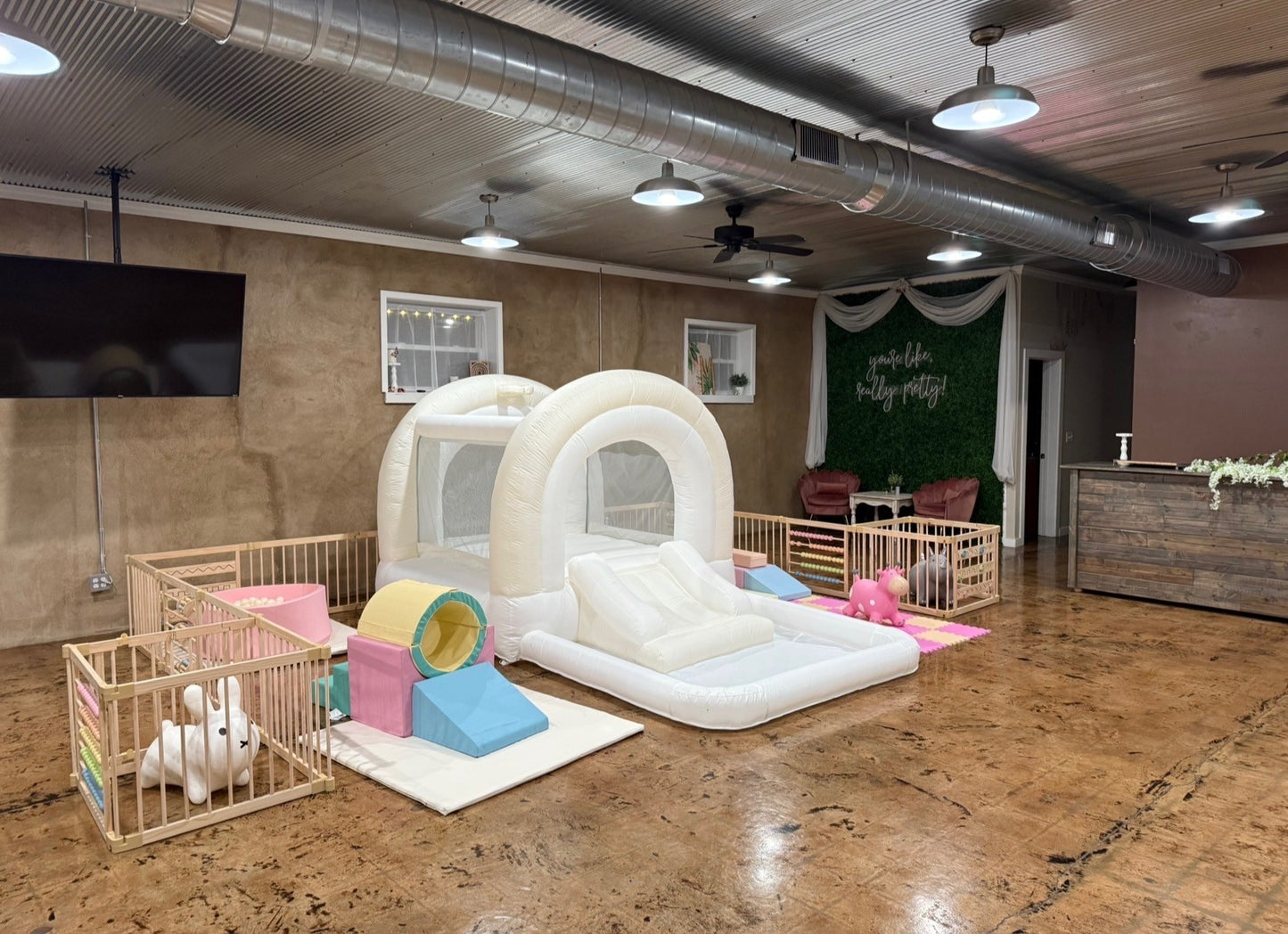 Soft Play set up (1yr - Toddler)